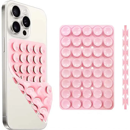 Support de Téléphone à Double Ventouse en Silicone