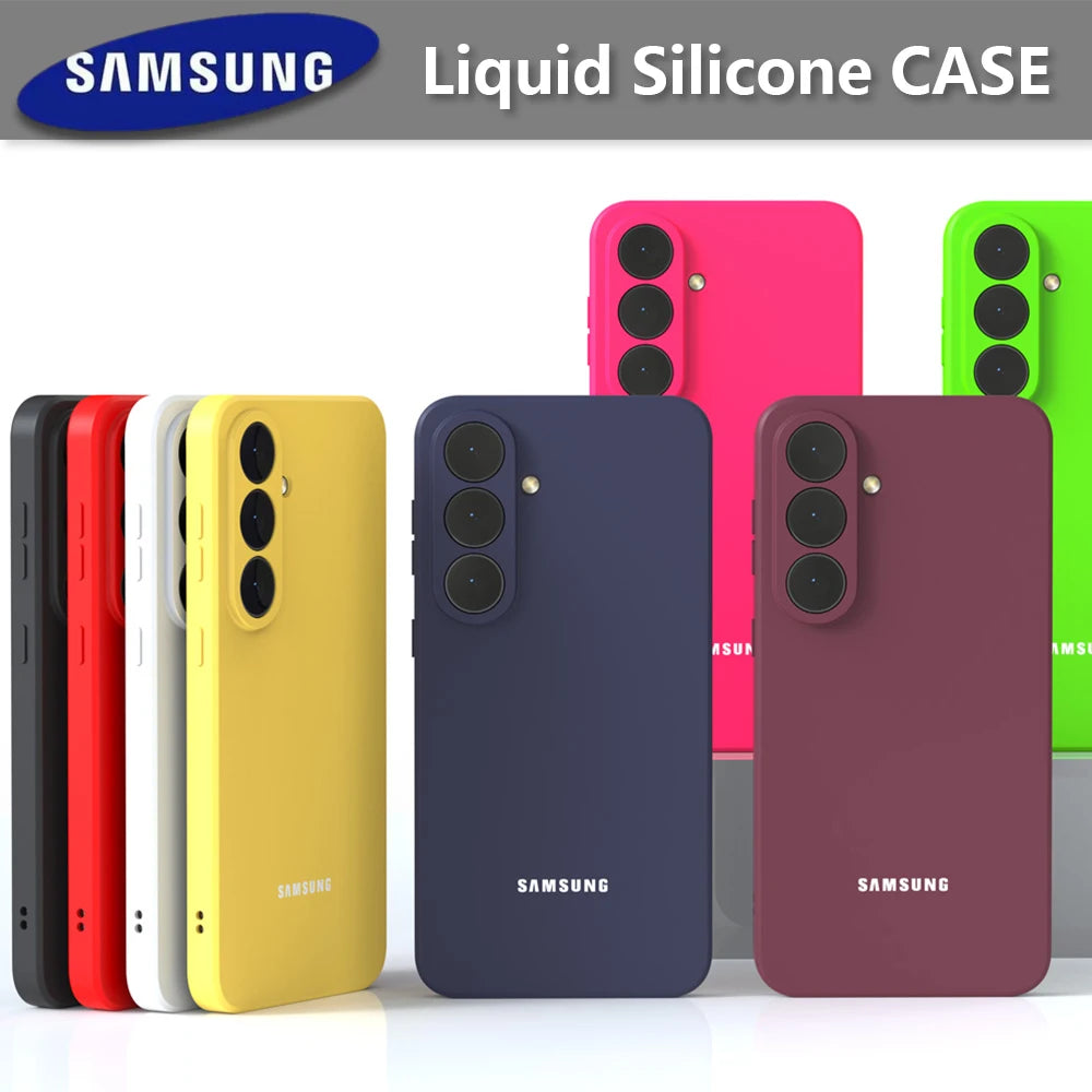 Coque en Silicone Liquide Premium pour Samsung Galaxy