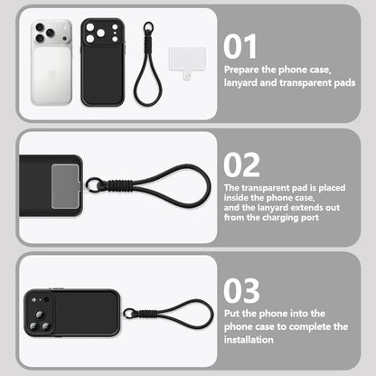 Coque TPU Antichoc avec Dragonne pour iPhone
