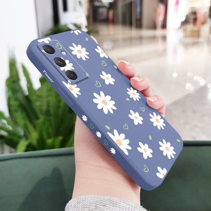 Coque Tender Daisy –  ( toute la gamme Samsung Galaxy A – 4G & 5G )
