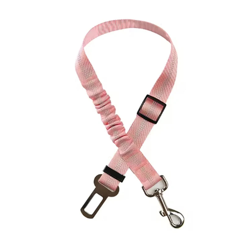 Laisse de Sécurité pour Chien – Ceinture Auto Élastique Anti‑Traction
