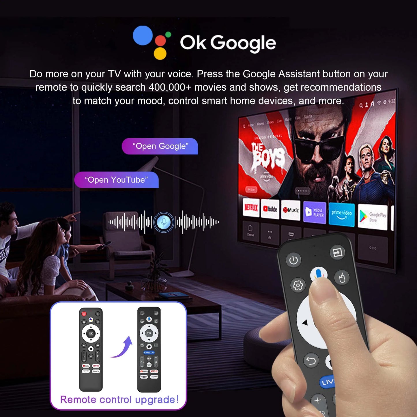 Boîtier Android TV 16 | 4K & Performance 8 Go/256 Go