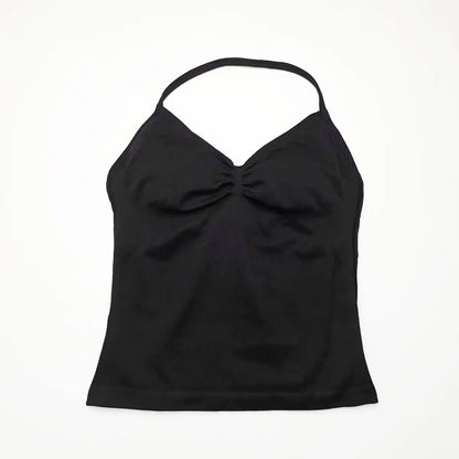 Débardeur de Sport Femme Sans Couture avec Soutien-Gorge Intégré