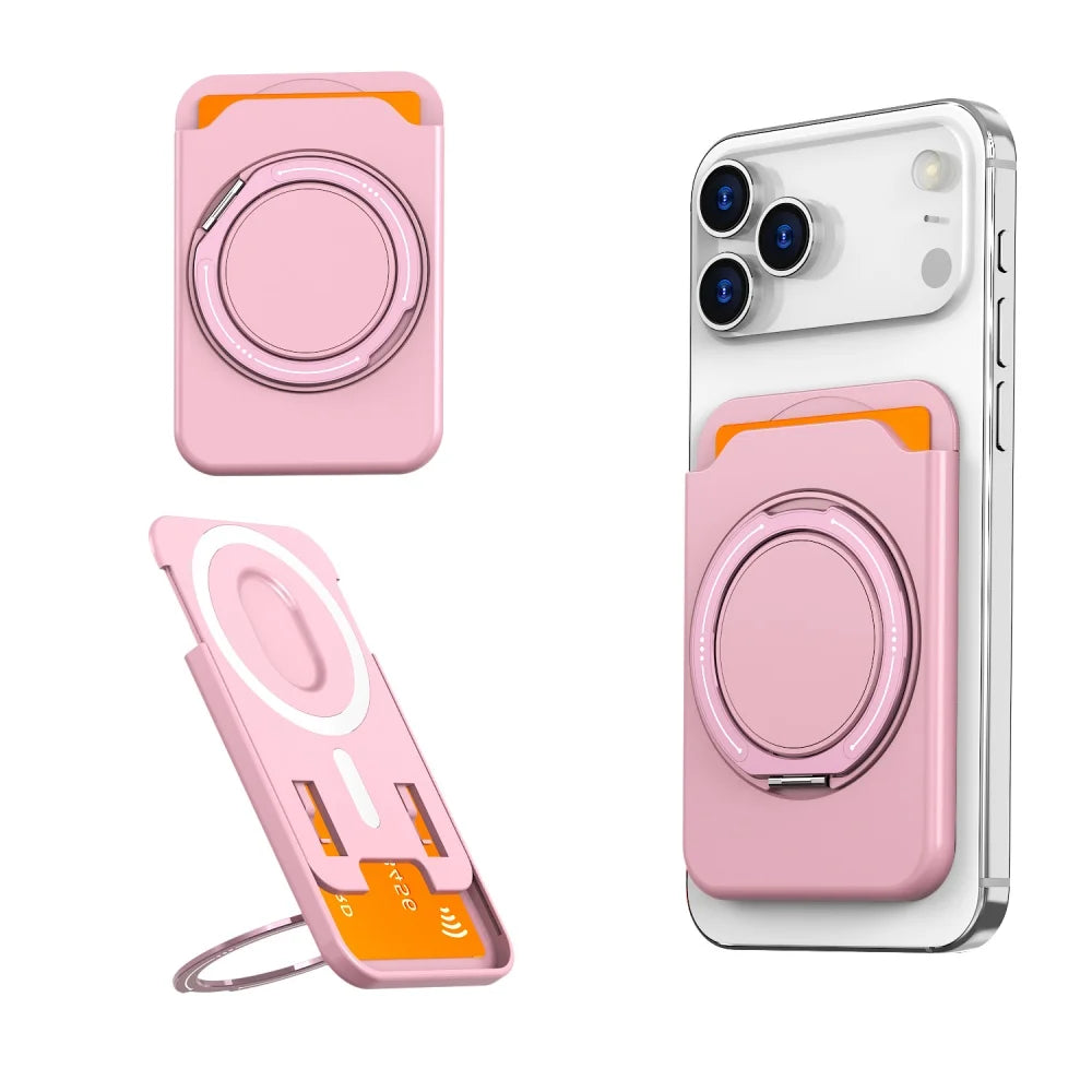 Étui Porte-Cartes Magnétique Compatible MagSafe