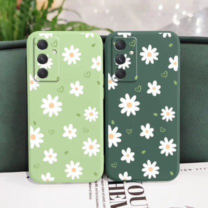 Coque Tender Daisy –  ( toute la gamme Samsung Galaxy A – 4G & 5G )