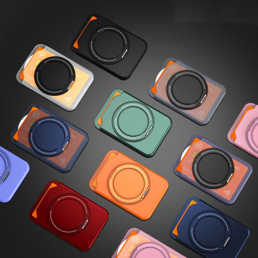 Étui Porte-Cartes Magnétique Compatible MagSafe