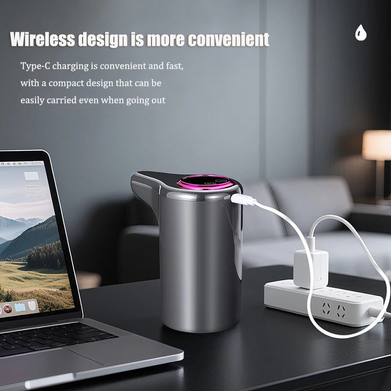 Pompe à Eau Électrique – Distributeur Automatique pour Seau | Recharge USB