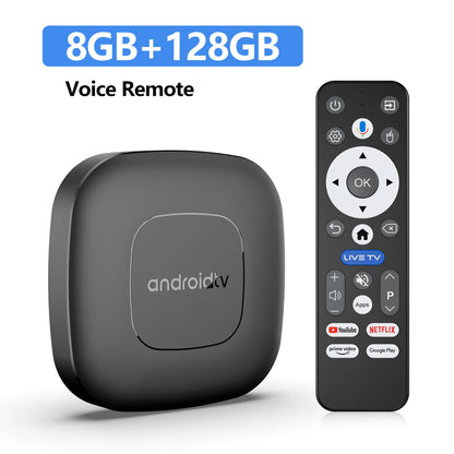 Boîtier Android TV 16 | 4K & Performance 8 Go/256 Go