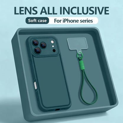 Coque TPU Antichoc avec Dragonne pour iPhone