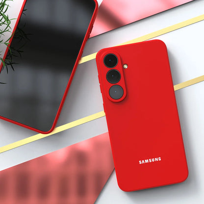 Coque en Silicone Liquide Premium pour Samsung Galaxy