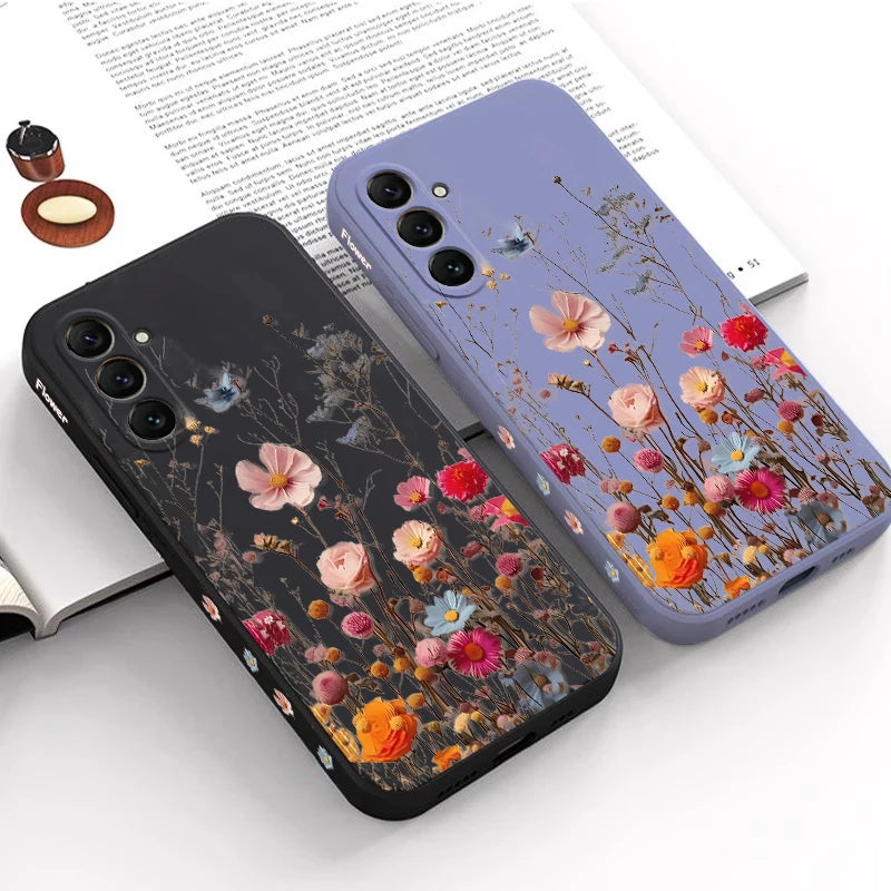 Coque en Silicone "Belle Rose" _ Protection & Samsung Galaxy