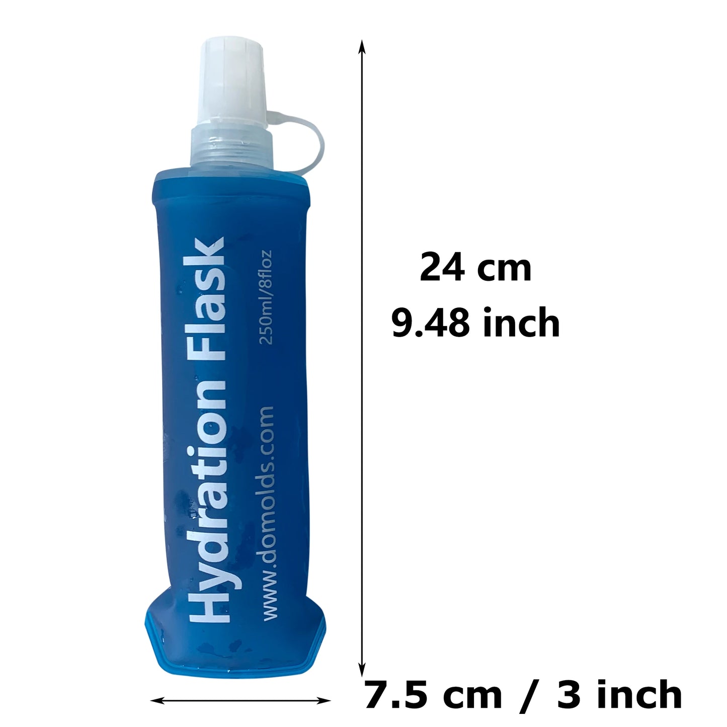 Gourde Pliable AXEN – 150 ml / 250 ml / 500 ml - TPU Souple & Ultra‑Légère