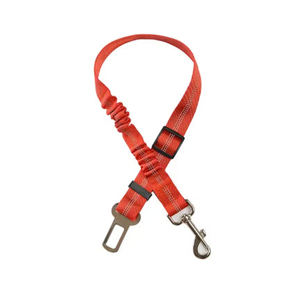 Laisse de Sécurité pour Chien – Ceinture Auto Élastique Anti‑Traction