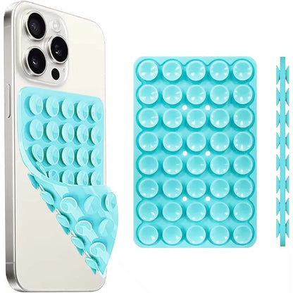 Support de Téléphone à Double Ventouse en Silicone