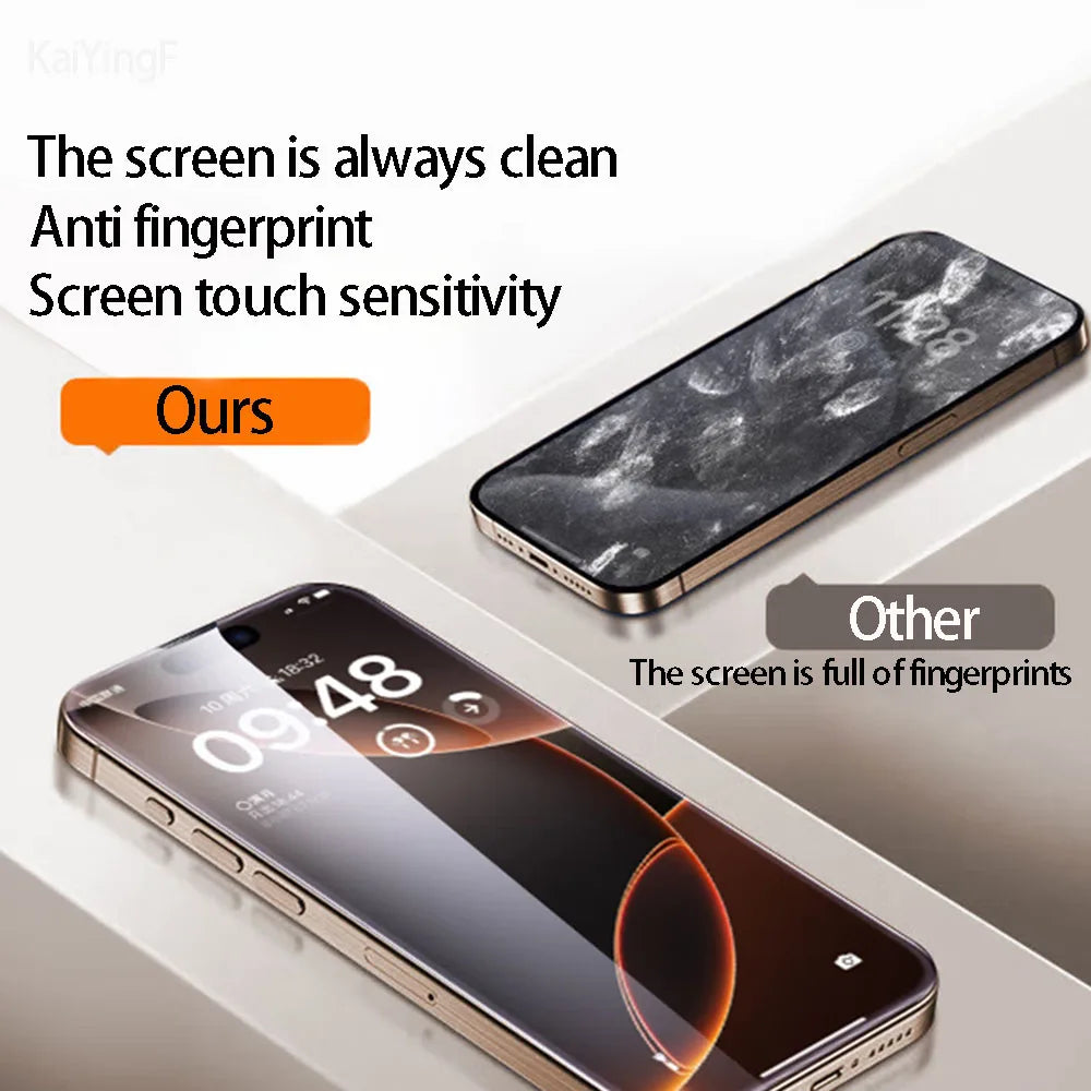 Verre Trempé Anti-Espion & confidentialité pour iPhone