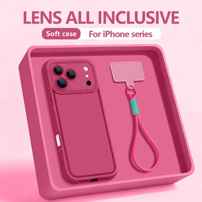 Coque TPU Antichoc avec Dragonne pour iPhone