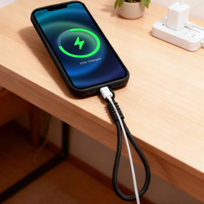 Coque TPU Antichoc avec Dragonne pour iPhone