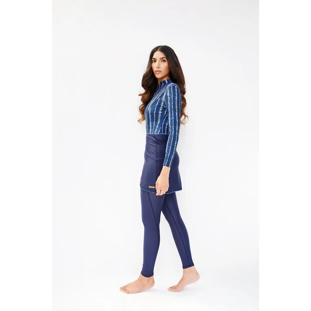 Burkini Modeste 3 Pièces — Maillot de Bain Couverture Totale