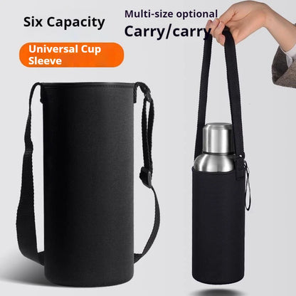Housse Isolante en Néoprène pour Bouteille et Thermos – Sangle Réglable