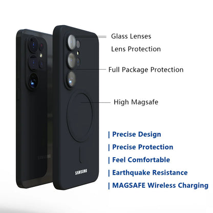 Coque en Silicone avec Technologie MagSafe & Samsung Galaxy