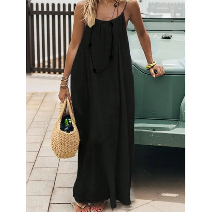 Robe Longue Sans Bretelles Femme