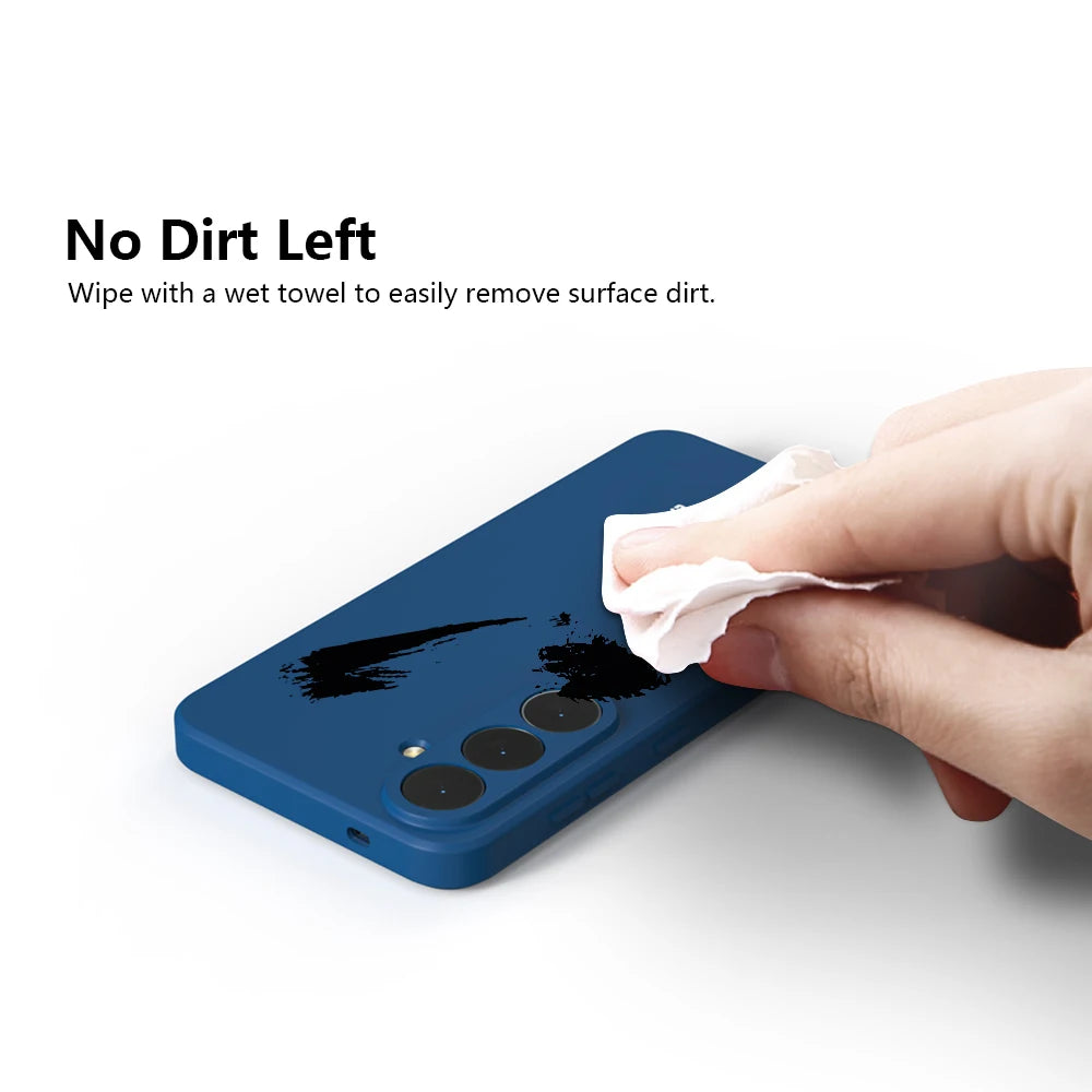 Coque en Silicone Liquide Premium pour Samsung Galaxy