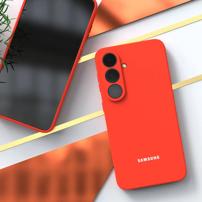 Coque en Silicone Liquide Premium pour Samsung Galaxy