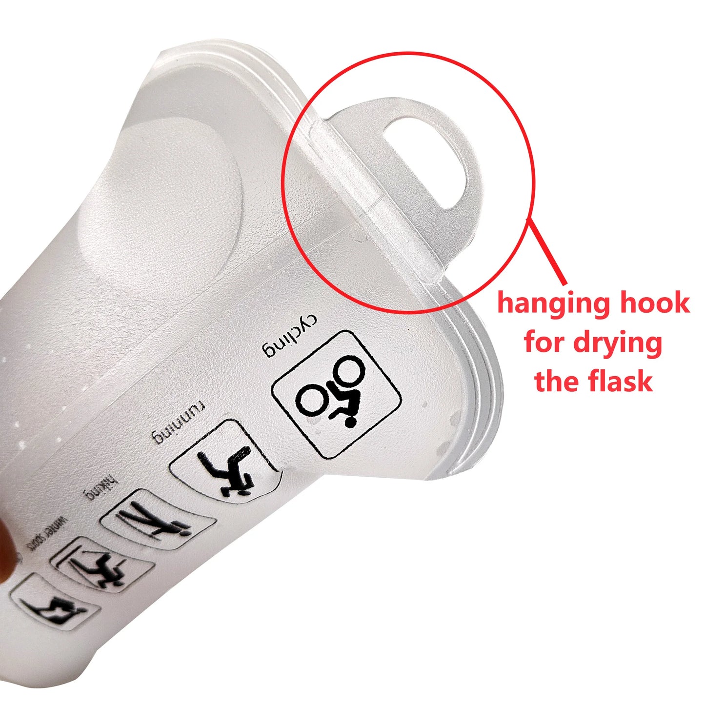 Gourde Pliable AXEN – 150 ml / 250 ml / 500 ml - TPU Souple & Ultra‑Légère