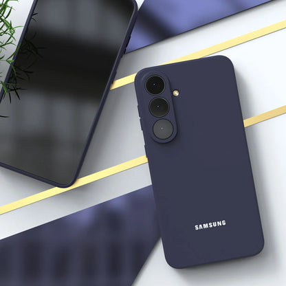 Coque en Silicone Liquide Premium pour Samsung Galaxy