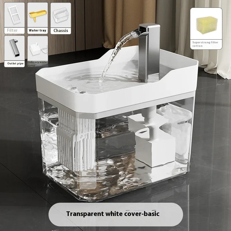 Gamelle Automatique avec Fontaine à Eau pour Chiens et Chats