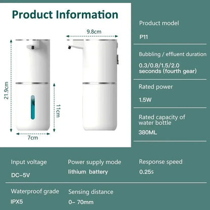Distributeur Automatique Savon Mousse USB