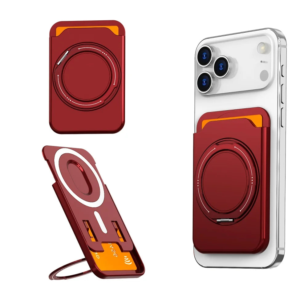 Étui Porte-Cartes Magnétique Compatible MagSafe