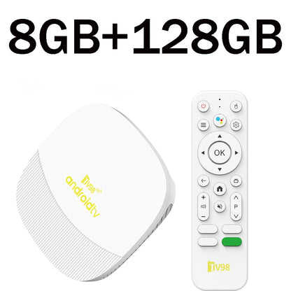 TV98 ATV Max - Smart TV Box 8K Lecteur Multimédia contrôle Vocal