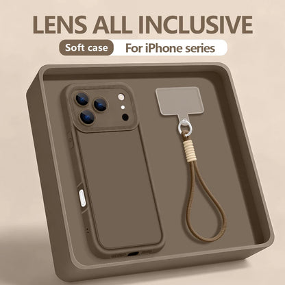 Coque TPU Antichoc avec Dragonne pour iPhone