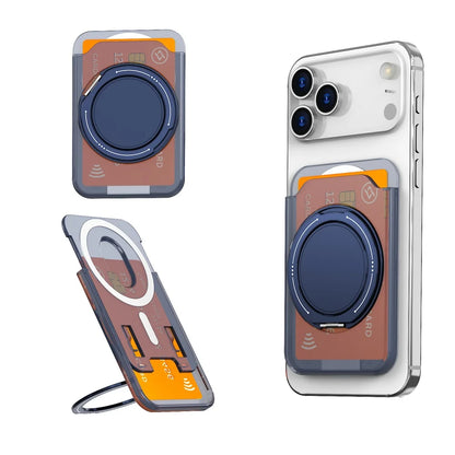 Étui Porte-Cartes Magnétique Compatible MagSafe