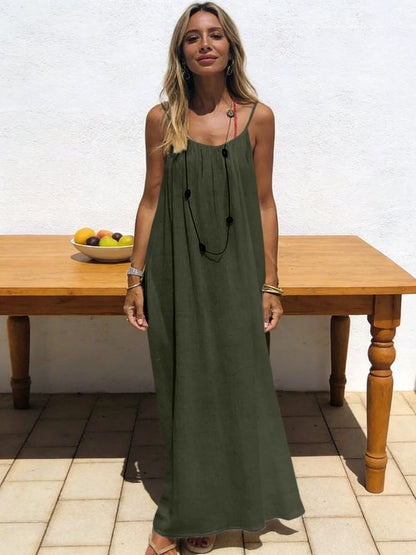 Robe Longue Sans Bretelles Femme