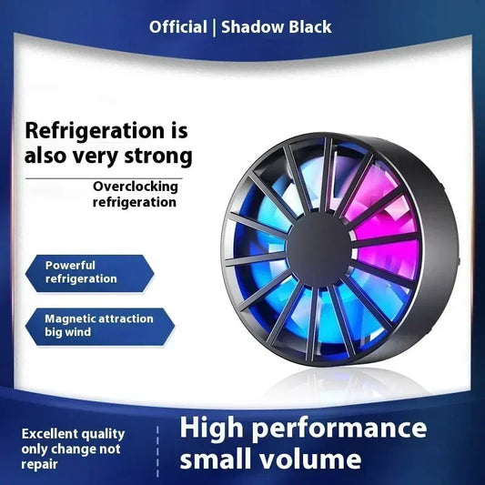 Refroidisseur Magnétique Ultra-Silencieux & Mobile (Éclairage RGB)