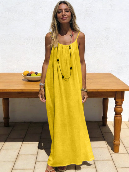 Robe Longue Sans Bretelles Femme