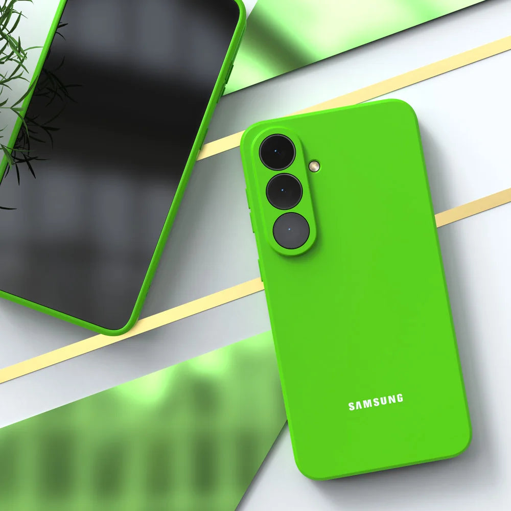 Coque en Silicone Liquide Premium pour Samsung Galaxy