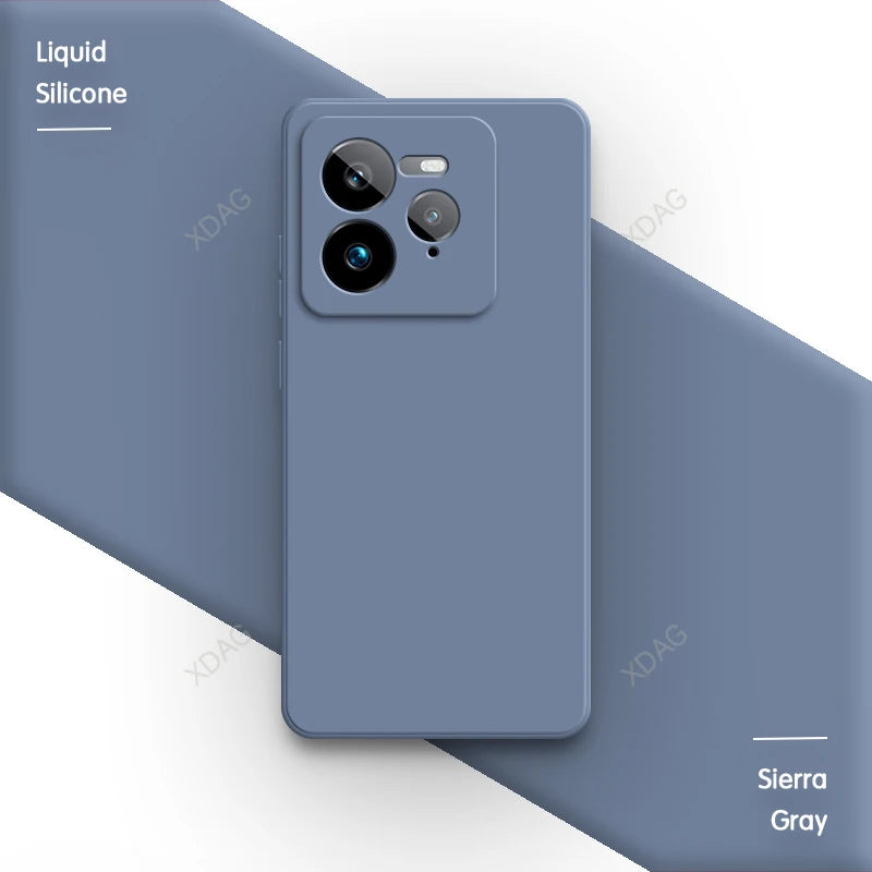Coque en silicone liquide – Realme GT7 Pro / GT7 / GT7T 5G Racing Classic ⭐