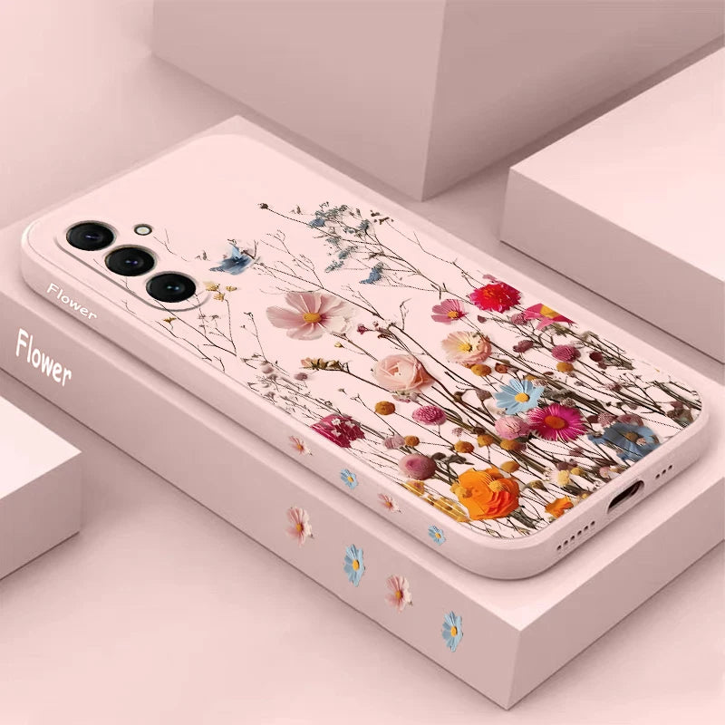 Coque en Silicone "Belle Rose" _ Protection & Samsung Galaxy