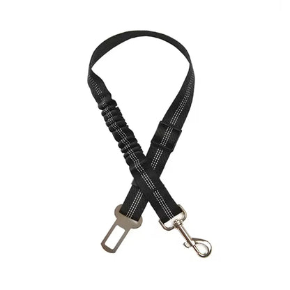 Laisse de Sécurité pour Chien – Ceinture Auto Élastique Anti‑Traction