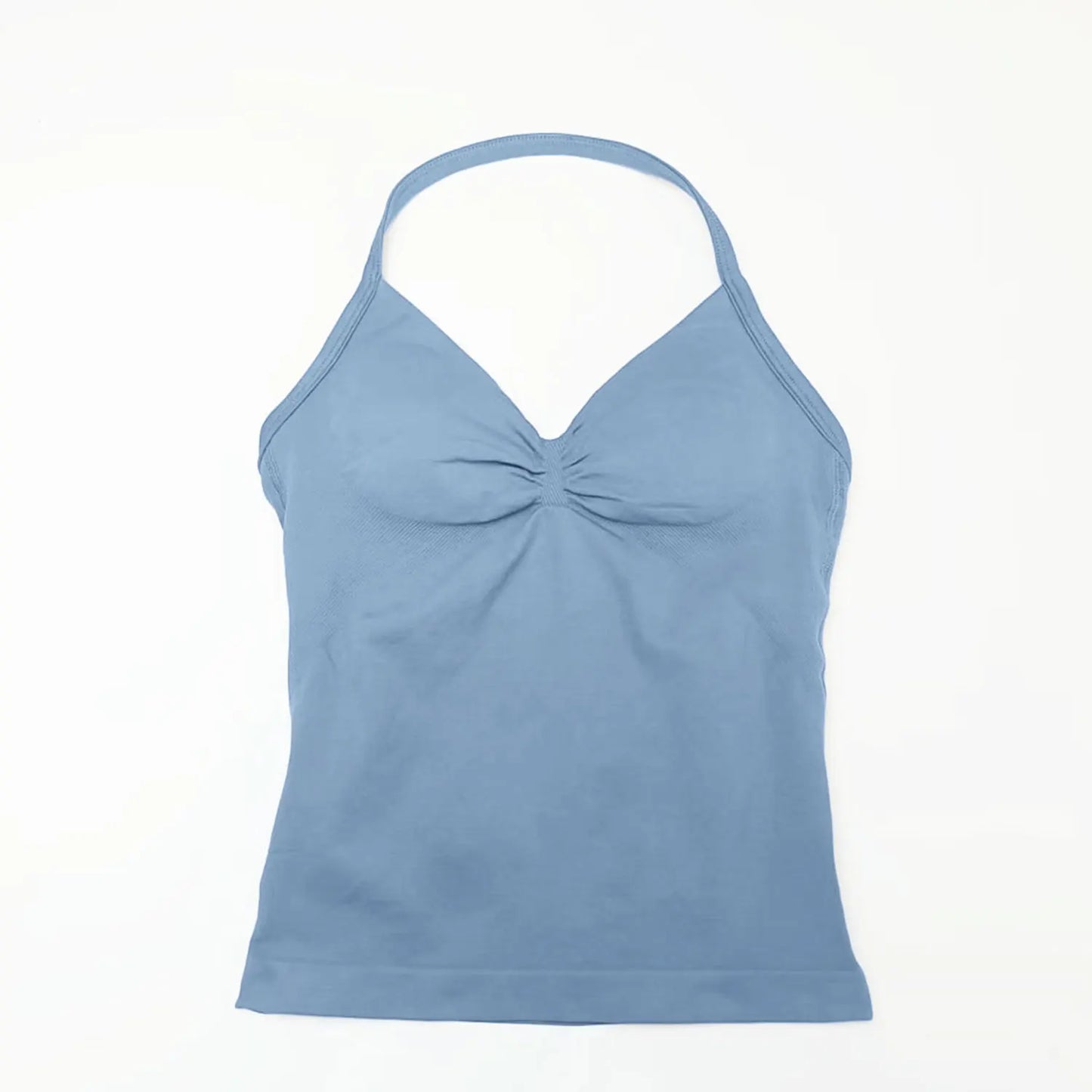 Débardeur de Sport Femme Sans Couture avec Soutien-Gorge Intégré