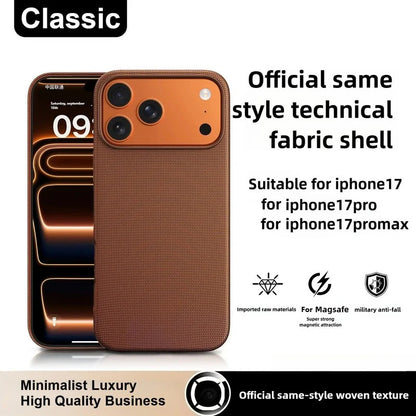 Coque Tissée Premium MagSafe pour iPhone