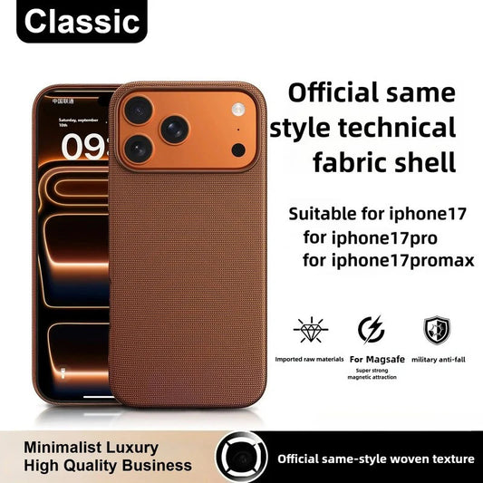 Coque Tissée Premium MagSafe pour iPhone