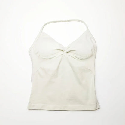 Débardeur de Sport Femme Sans Couture avec Soutien-Gorge Intégré