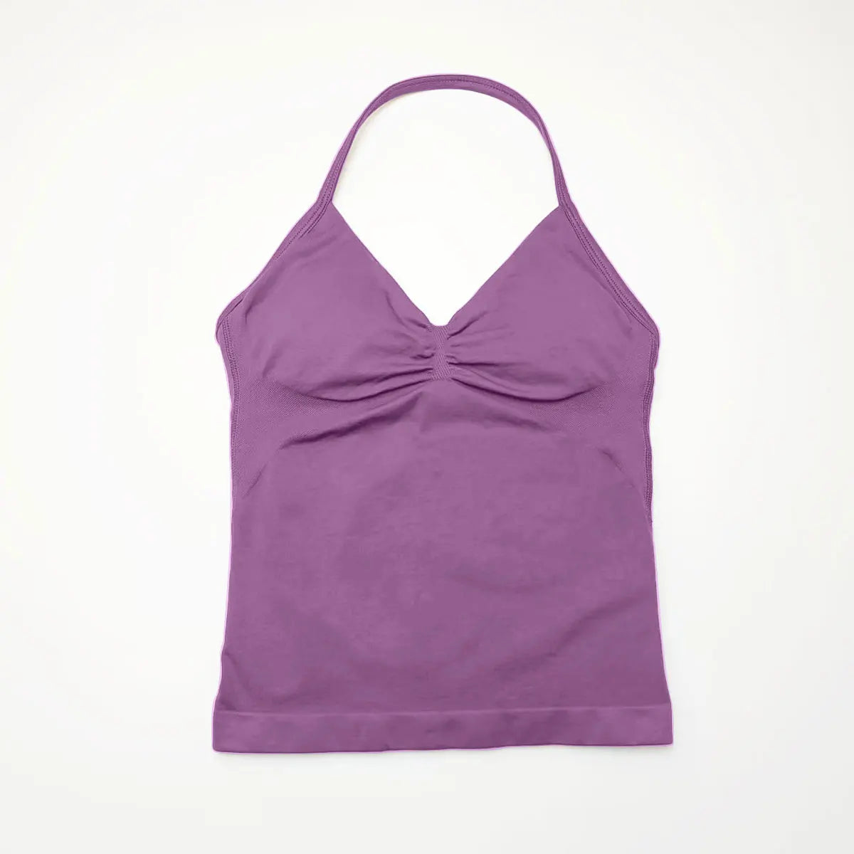 Débardeur de Sport Femme Sans Couture avec Soutien-Gorge Intégré