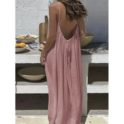 Robe Longue Sans Bretelles Femme
