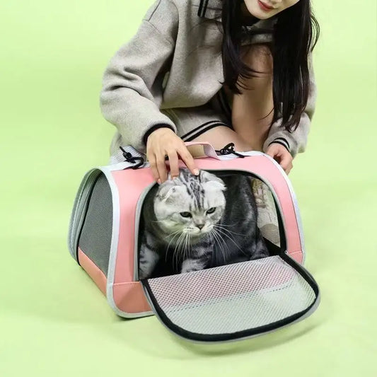 Sac de Transport Portable pour Chats et Petits Chiens