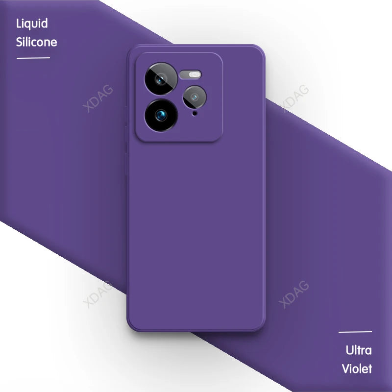 Coque en silicone liquide – Realme GT7 Pro / GT7 / GT7T 5G Racing Classic ⭐
